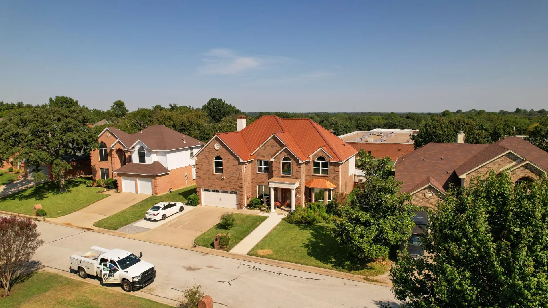 Fort Worth area home with a stone facade and architectural shingle roof