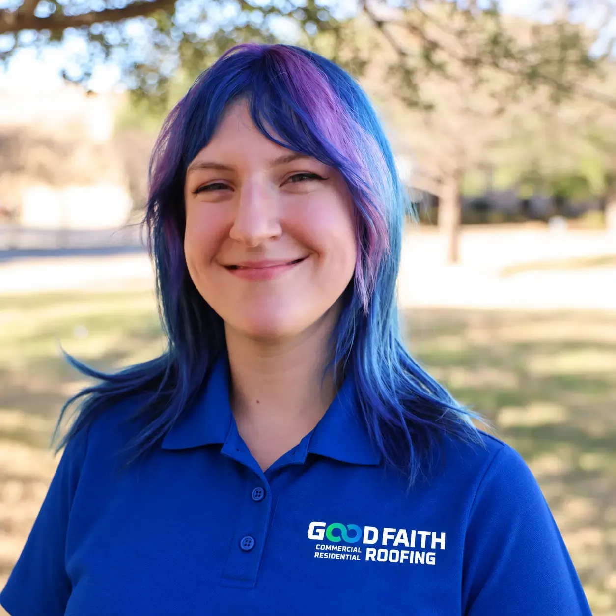 Savannah Sherer, Tech at Good Faith Roofing